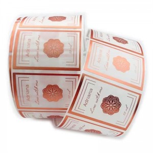 製品ラベルステッカー、マルチプロセスカスタマイズされたラベルステッカー